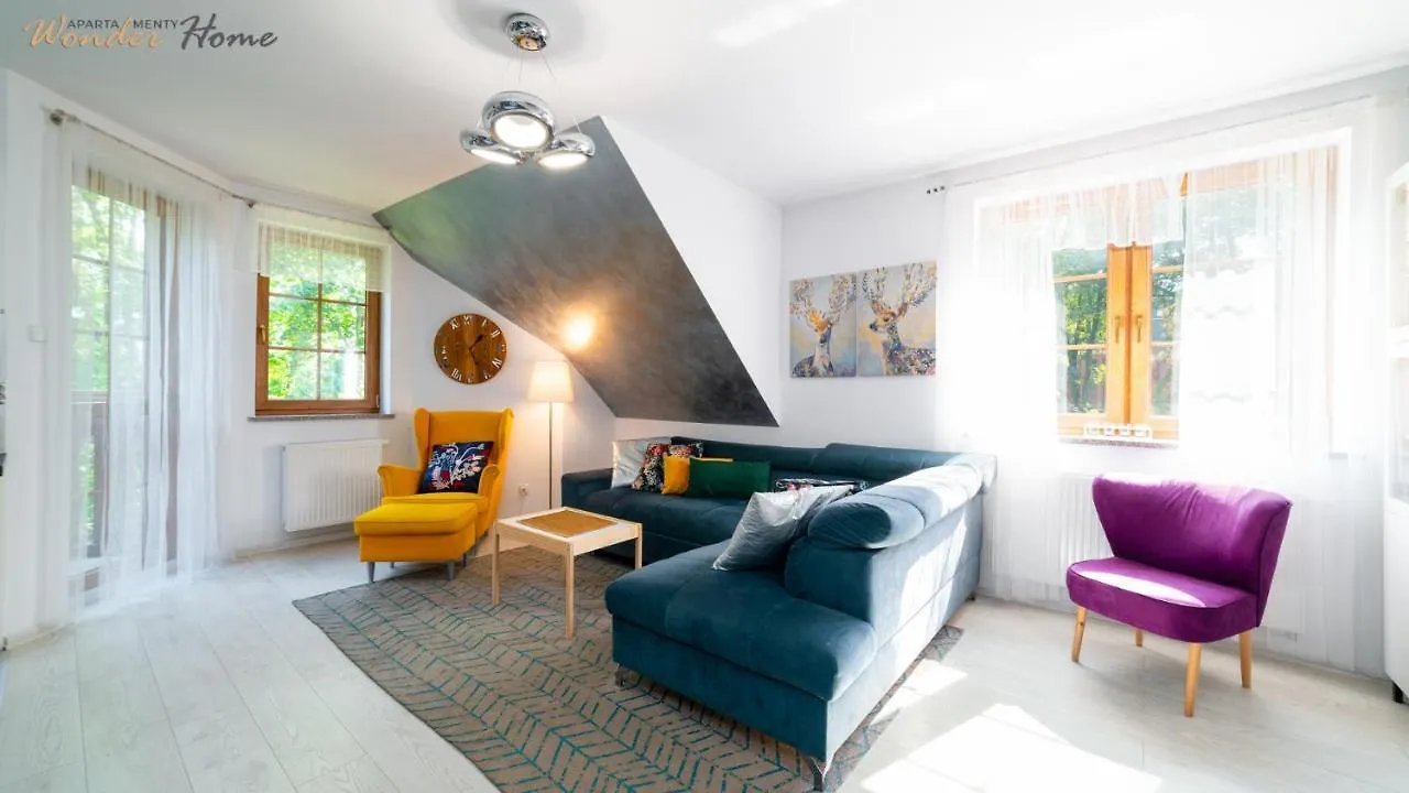 Appartamento Wonder Home - Apartamenty Lesny Dom Z Balkonami, Niedaleko Centrum, W Cichej Okolicy Karpacz