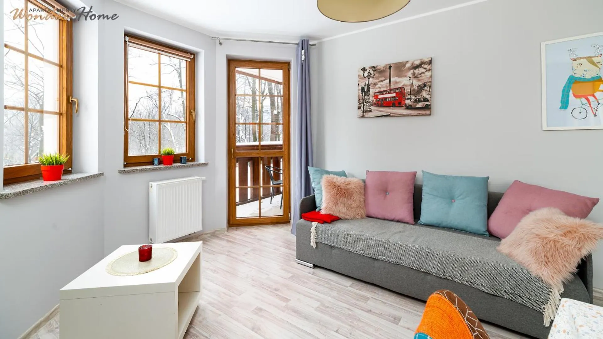 Wonder Home - Apartamenty Lesny Dom Z Balkonami, Niedaleko Centrum, W Cichej Okolicy Karpacz Appartamento